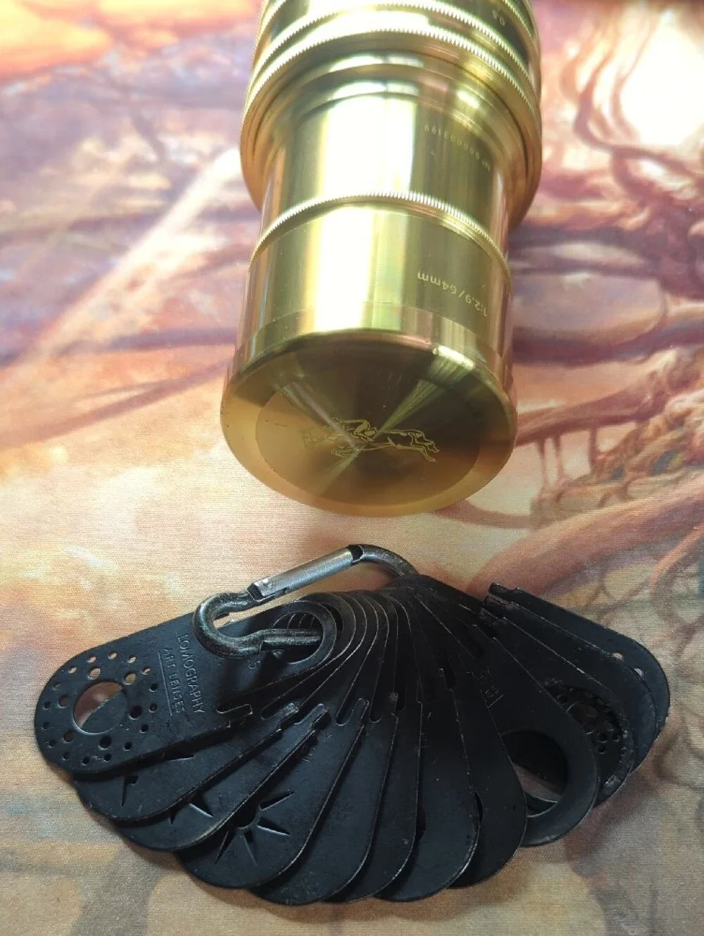 Lomography's Daguerreotype Achromat 2.9/64 Art Lens Chromat Brass Camera Lens